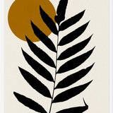 Cuadro Leaf And Sun - 05