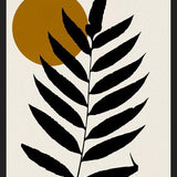 Cuadro Leaf And Sun - 05