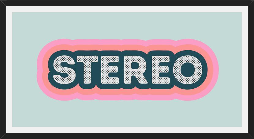Cuadro Stereo Mint