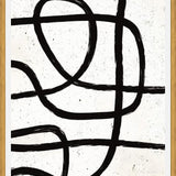 Cuadro Scandi Abstract Marker Line Art