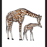 Cuadro Mama Giraffe