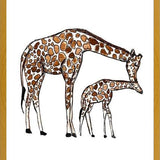 Cuadro Mama Giraffe