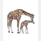Cuadro Mama Giraffe