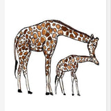 Cuadro Mama Giraffe