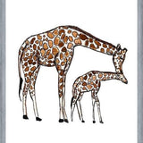 Cuadro Mama Giraffe
