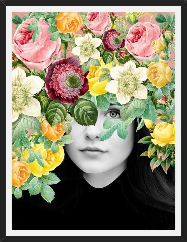 Cuadro The Girl And The Flowers