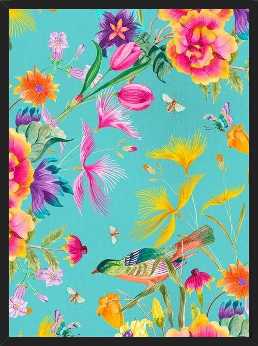 Cuadro Summer Joy in blue