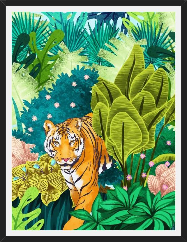Cuadro Jungle Tiger