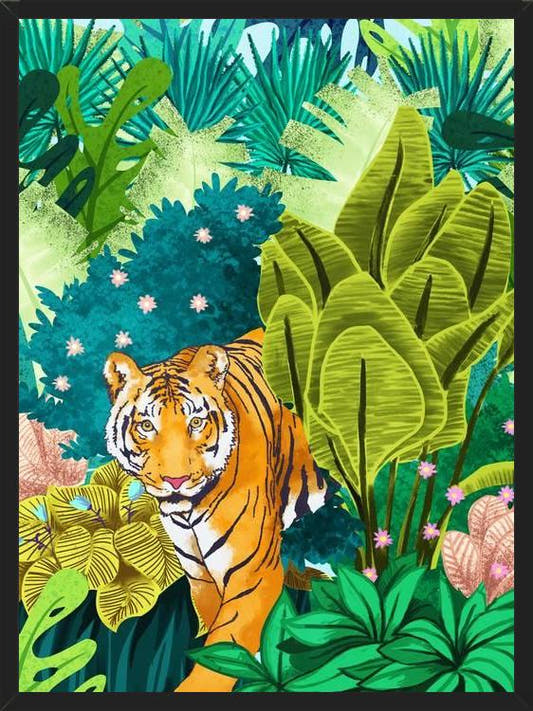 Cuadro Jungle Tiger
