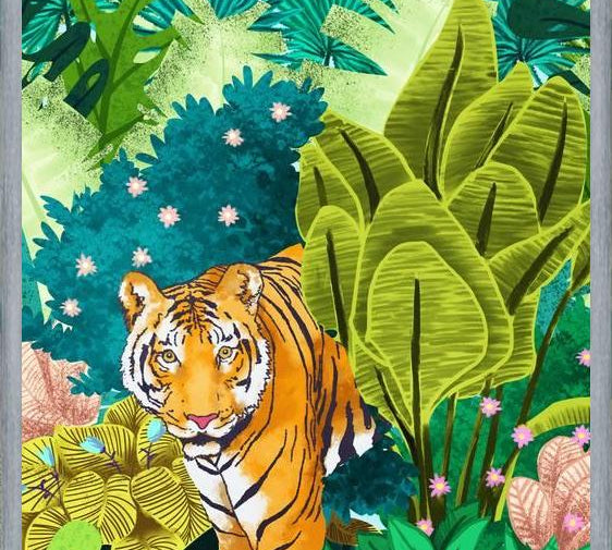 Cuadro Jungle Tiger