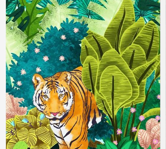 Cuadro Jungle Tiger