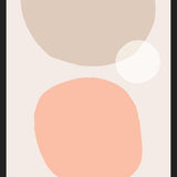 Cuadro Simple shapes in soft tones 1