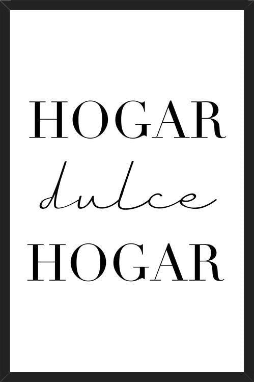 Cuadro Dulce Hogar