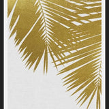 Cuadro Palm Leaf Gold II