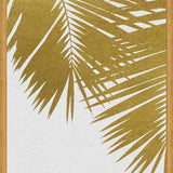 Cuadro Palm Leaf Gold II