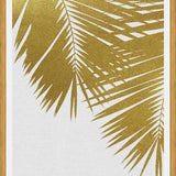 Cuadro Palm Leaf Gold II