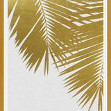 Cuadro Palm Leaf Gold II