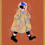 Cuadro Mujer de Invierno