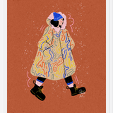 Cuadro Mujer de Invierno