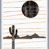 Cuadro Cacto Gold Line