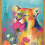 Cuadro Sketch Art Puma