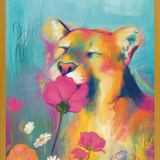 Cuadro Sketch Art Puma