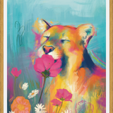 Cuadro Sketch Art Puma