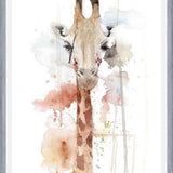 Cuadro Retrato de una Jirafa