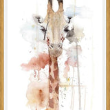 Cuadro Retrato de una Jirafa