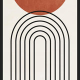 Cuadro Lines, Shapes And colors - v01