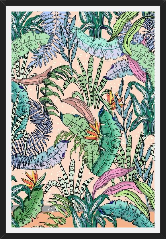 Cuadro Tropical Jungle 005