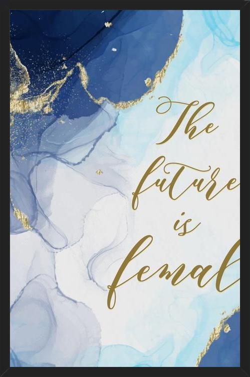 Cuadro The future is female