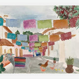 Cuadro Mural Pueblo Mexicano