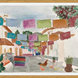 Cuadro Mural Pueblo Mexicano