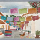 Cuadro Mural Pueblo Mexicano