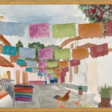 Cuadro Mural Pueblo Mexicano