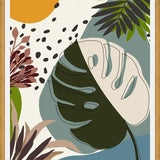 Cuadro Minimal Tropical Scenery