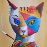 Canvas Gata Urbana