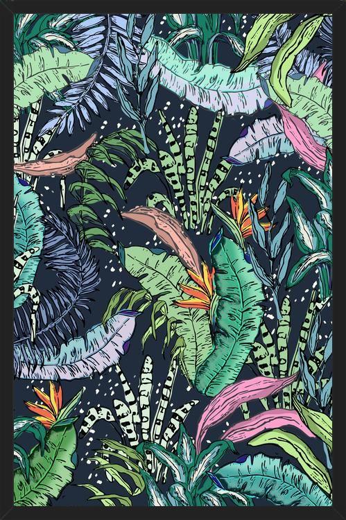 Cuadro Jungle tropical 002