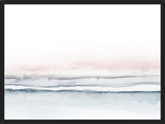 Cuadro Minimalist watercolor landscape