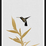 Cuadro Hummingbird and Flower II