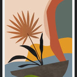 Cuadro Minimal Tropical Scenery 2
