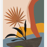 Cuadro Minimal Tropical Scenery 2