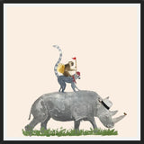 Cuadro Accesorio Atardecer Amigos