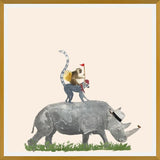 Cuadro Accesorio Atardecer Amigos