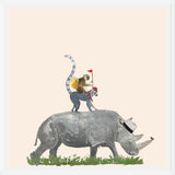 Cuadro Accesorio Atardecer Amigos