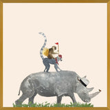 Cuadro Accesorio Atardecer Amigos