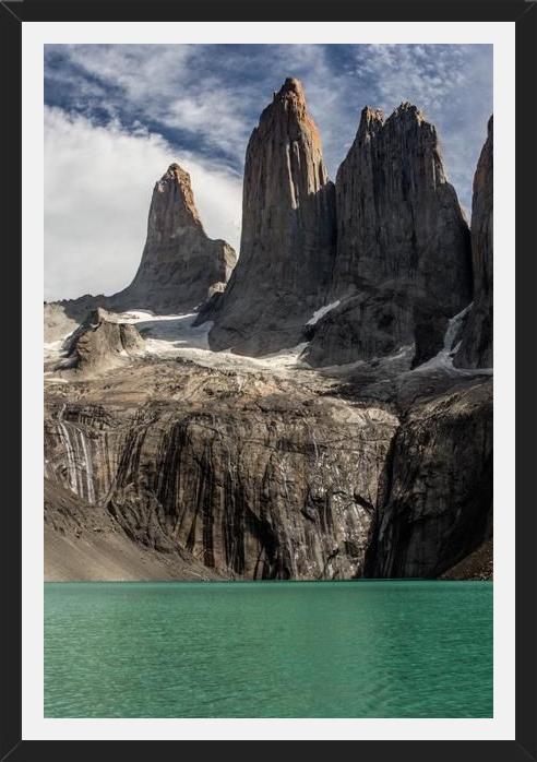Cuadro Mirador base Torres del Paine