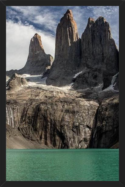 Cuadro Mirador base Torres del Paine
