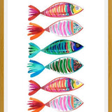 Cuadro peces full color